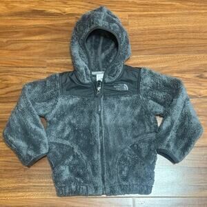 North Face Oso Hooded Fleece Full Zip Toddler Jacket  - SZ 18-24 Months